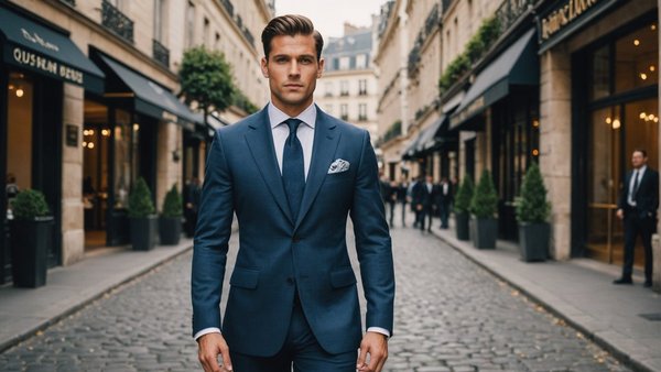 Le luxe du costume sur mesure homme à paris